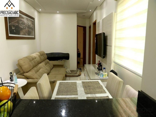 Imagem 1 de 17 de Apartamento S/condomínio Belíssimo No Jardim Santo Alberto Em Santo André - A-01690 - 70031582