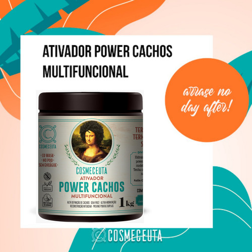 Creme Definição Cachos Para Cabelos 3 A Até 4 C - Cosmeceuta