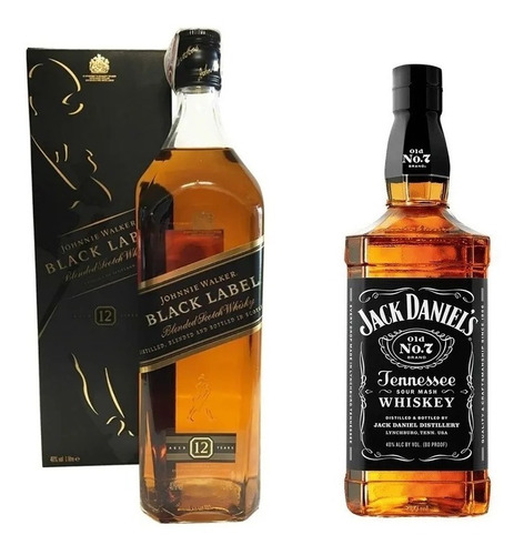 Combo Black Jack ( Johnnie Walker Black + Jack Daniels)