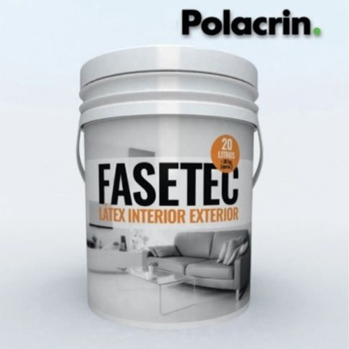Imagen 5 de 9 de Combo Pintura Fasetec 20 Lts Rodillo Pincel Bandeja