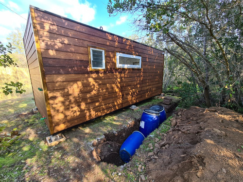 Cabaña Casa Módulo Transportable En Excelente Estado 18 M2