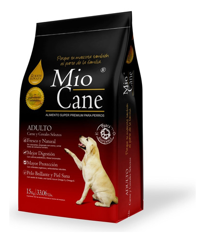 Miocane Super Premium Adulto Perro X 15 Kg