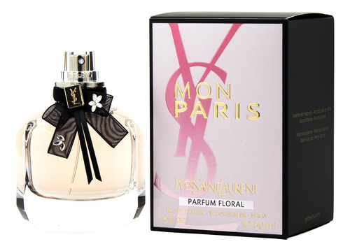 Perfume Floral Mon Paris De Yves Saint Laurent, 50
