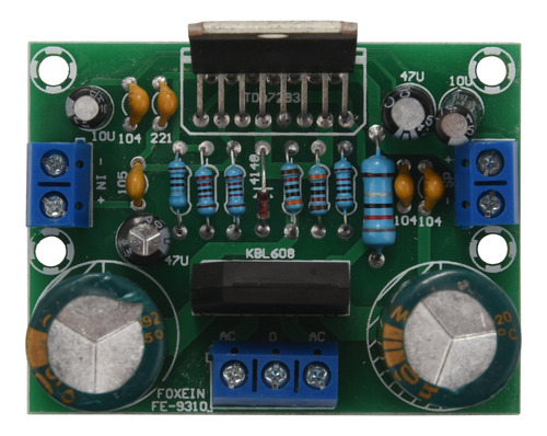 Placa Amplificadora De Audio Tda7293 Amplificador Mono De Al