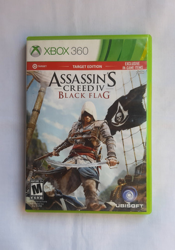 Assassin's Creed Iv 4 Black Flag Xbox 360 Físico Usado