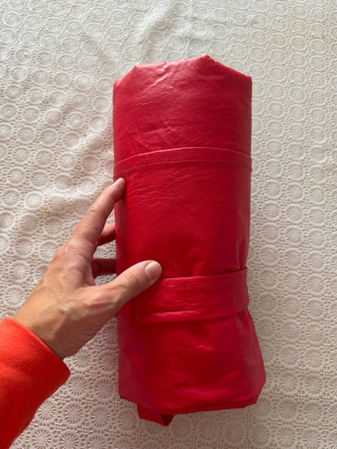 Silla De Comer Bebé Portátil Silla De Comer Portátil Rojo (Usado)