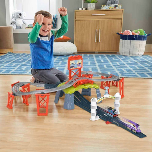 Imagen 5 de 6 de Tren Thomas Circuito Copa Sodor, Incluye A Thomas Y Kana
