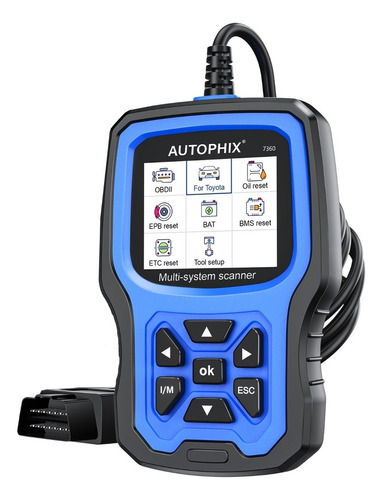 Escáner Automotriz Autophix 7360 2024 Para Todos Los Sistema