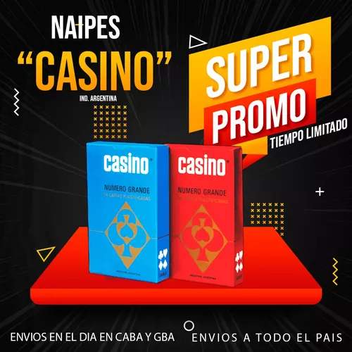 NAIPES CASINO POKER 54 PLASTIFICADOS