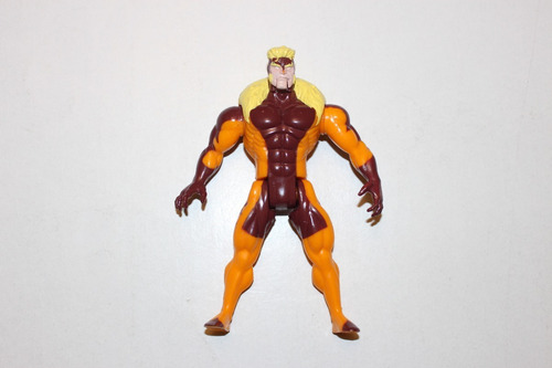 1993 Sabretooth X-men Dientes De Sable Toybiz Toy Biz Marvel (Usado)