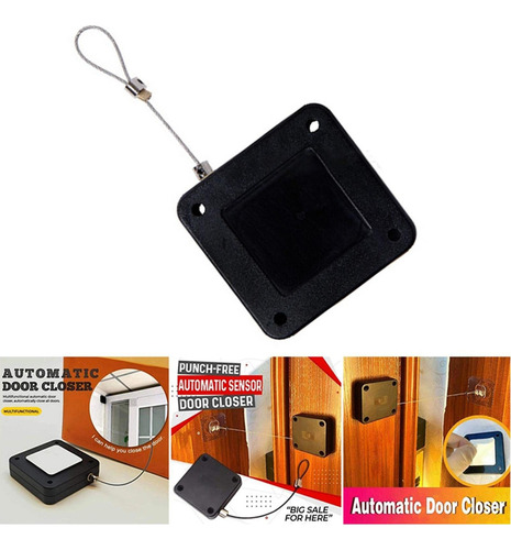 2x Sensor De Puerta Automático Sin Perforaciones, Cierre De