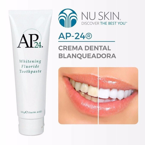 Pasta Dental Blanqueadora Nuskin Ap24 Espectacular Resultado