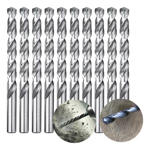 Jogo 50 Brocas Aço Rápido 1, 1,5, 2, 2,5 E 3 Mm Snel Ferramentas