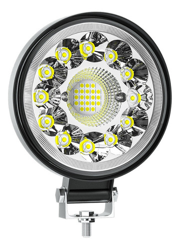Par Farol De Milha Led 99w 6500k Auxilar Caminhão Barco Off