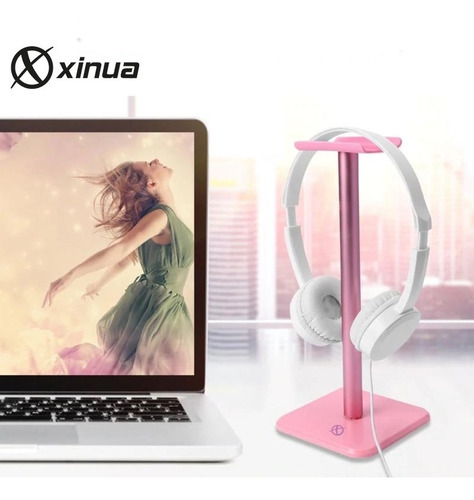 Imagen 2 de 10 de Soporte Para Auriculares Stand Headset Gamer Office
