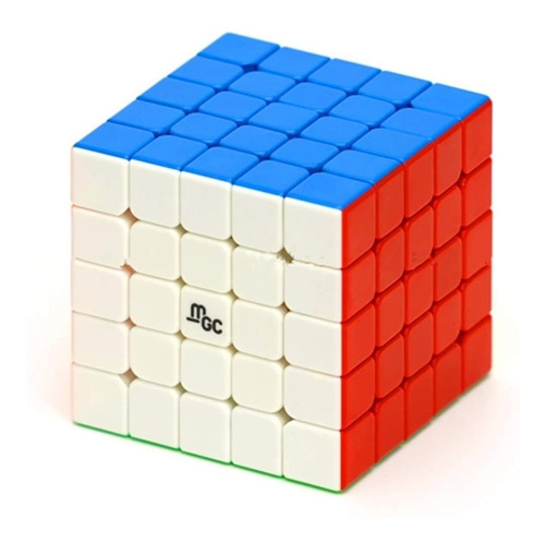 Cubo Mágico 5x5x5 Yj Mgc Magnético Profissional Colorido