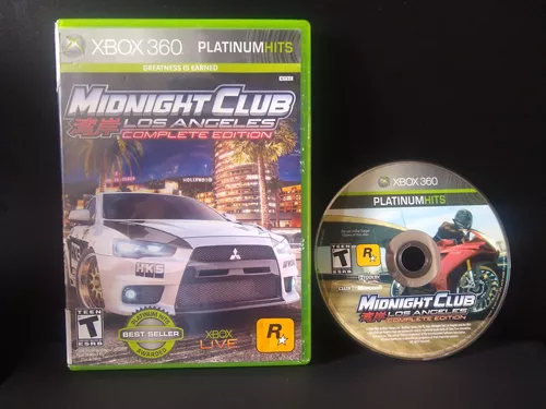 Midnight Club Los Angeles Complete Edition para Xbox 360 - Seminovo