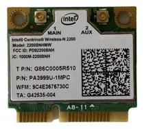 Comprar Intel Centrino Wireless-n 2200 2200bnhmw Bu002Fgu002Fn Pcie Mini