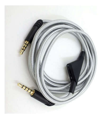 Cable De Auriculares Con Control De Volumen Ajustable Para J