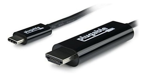 Cable Adaptador Usb C A Hdmi Enchufable: Conecte Computadora