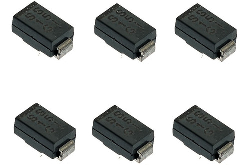 Pack X20 S1m Diodo 1 Amp Rectificador Smd Do-214 M7 1n4007 