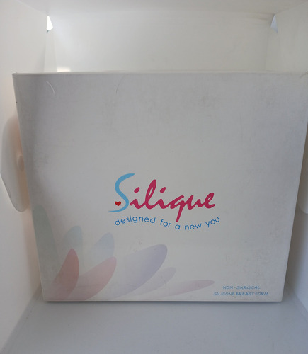 Prótesis De Mama Triangular Talla 5 Silicona Silique Color Transparente