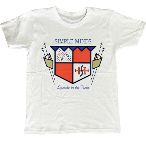 Remera Estampada Simple Minds Sparkle In The Rain