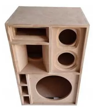 Caixa Bob Vazia 4 Vias Falante 12 Woofer Crua Jholsom - R$ 546,99