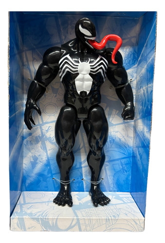 Venom Figura Acción Marvel   Articulada Pies Y Manos  23 Cm