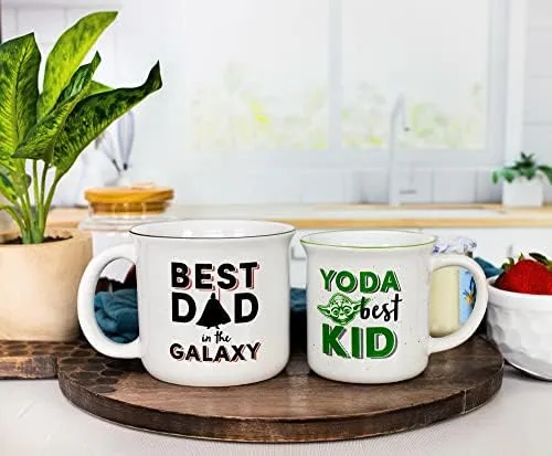 Star Wars Best Dad Darth Vader Y Yoda Best Kid Tazas De Cerá