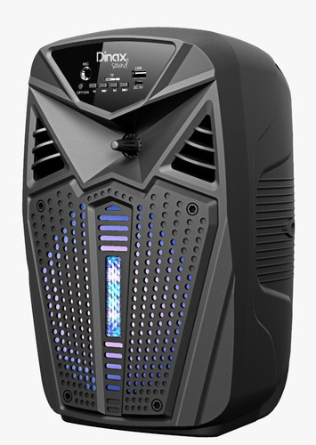 Parlante Portátil Dinax Afrika Bluetooth Usb 550 W Luces