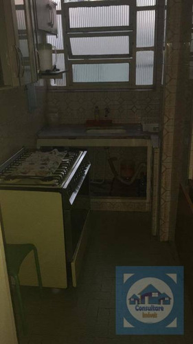Imagem 13 de 21 de Apartamento Com 1 Dormitório À Venda, 55 M² Por R$ 180.000,00 - Itararé - São Vicente/sp - Ap5223