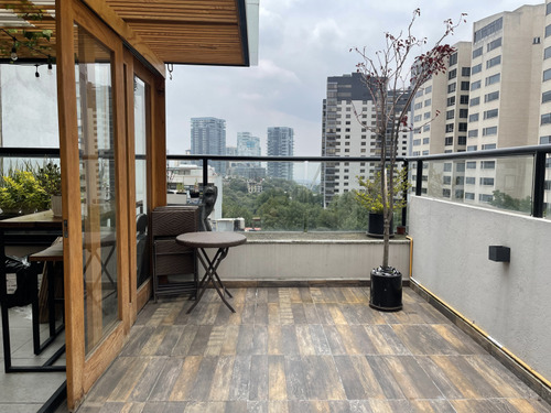 Renta Departamento Penthouse Con Terraza Y Excelentes Vistas - Lomas Del Chamizal