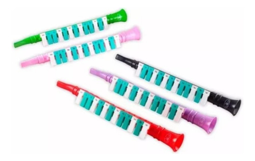 Flauta Clarinete Pack X 20 Unidades Colores Surtidos Multicolor