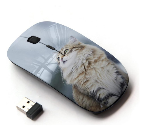 Mouse Koolmouse, Inalambrico/diseno Gato/2.4 G