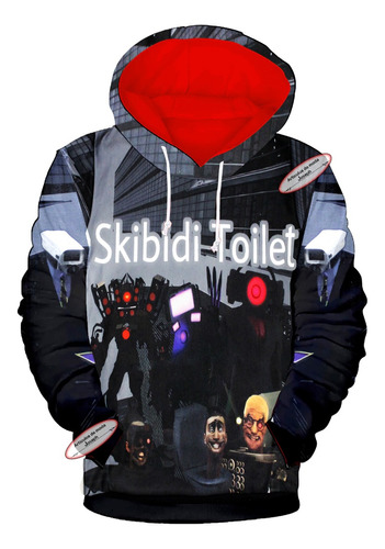 K Sudadera Skibidi Toilet Cameraman Titan Peluche Juguete 