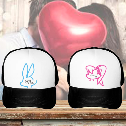 Duo Gorras San Valentin Parejas Eres Mi Salsa