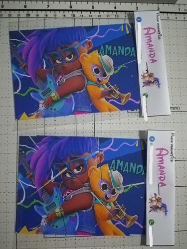 Imagen 6 de 8 de Puzle Magnético 6 Piezas, Sorpresitas, Souvenir (x10)