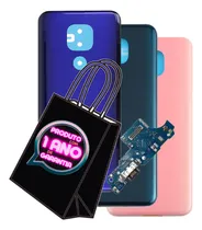 Comprar Tampa Para Moto G9 Play Xt2083 + Botões + Placa Carga Rápida