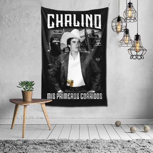 Chalino Composer Singer Sanchez Tapiz Para Colgar Pared Sala