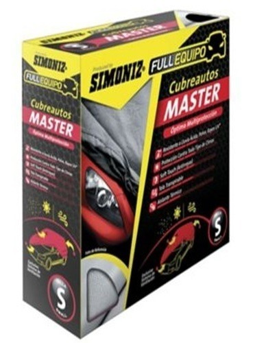 Pijama Para Autos Simoniz Master Poliester Talla S