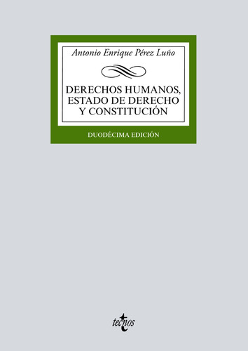 Libro Derechos Humanos Estado De Derecho Y Constitución De P