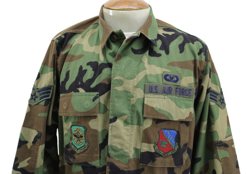 Gandola Camuflada, C/ Patente De Sargento Da U.s. Air Force (Usado)
