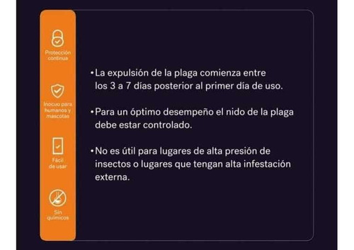 Imagen 2 de 4 de Repelente Eléctrico Para Moscas Ratones Insectos Anasac