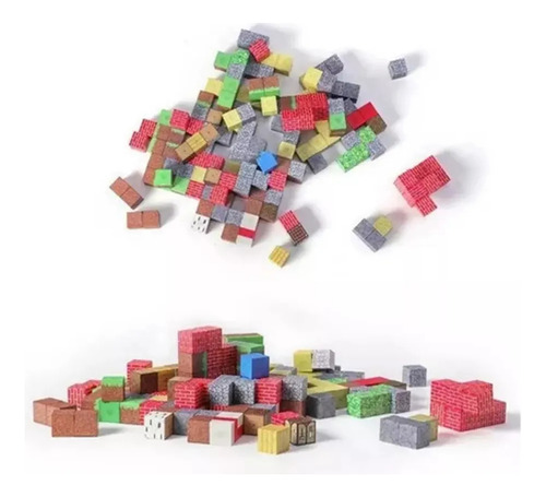 Muñecas Minecraft Construct Con Bloques Magnéticos 136 Pieza