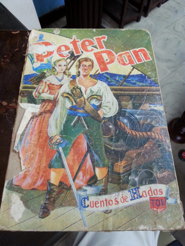 Cuento De Peter Pan Antiguo 1949 Buenos Aires Argentina
