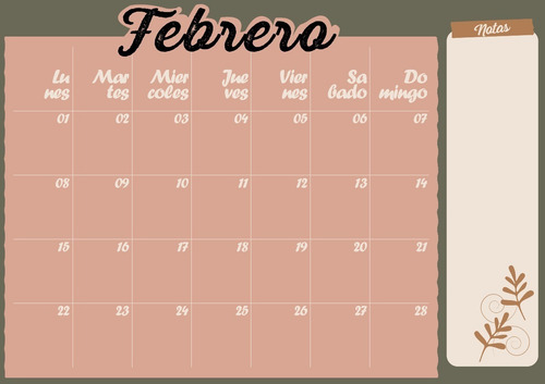 Calendario/almanaque 2021 - Imprimible A4 Y A3