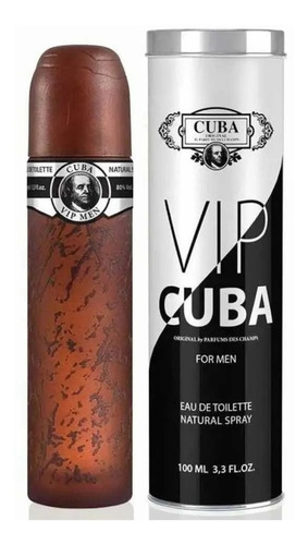 Cuba Vip For Men 100ml 3,3fl.oz. Importado Original
