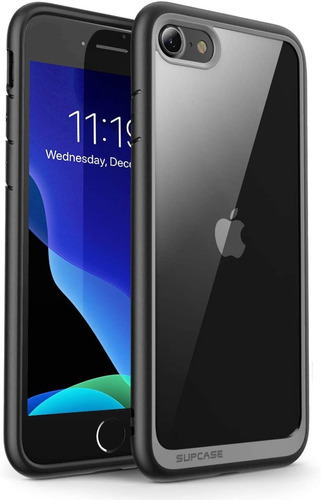 Funda Para iPhone 7/8/se (color Negro/transparente)