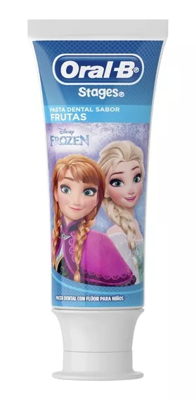 Pasta Dental Oral-b Stages Frozen X75 Ml Sabor Frutas